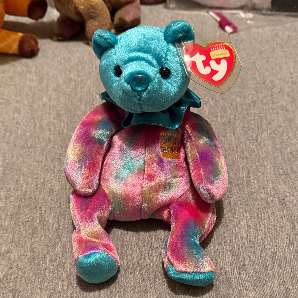 Ty December Bear Beanie Baby